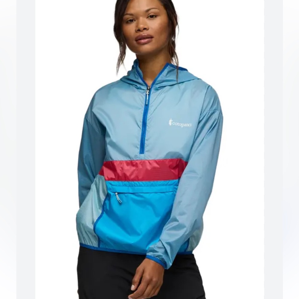 Cotopaxi Teca Half-Zip Multicolor Windbreaker Jac… - image 1